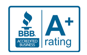 A + rating from the better business bureau